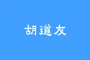 胡道友