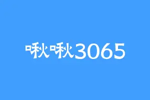啾啾3065