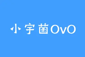 小宇菌OvO