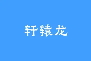 轩辕龙