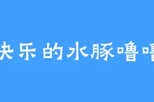 快乐的水豚噜噜