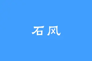 石风