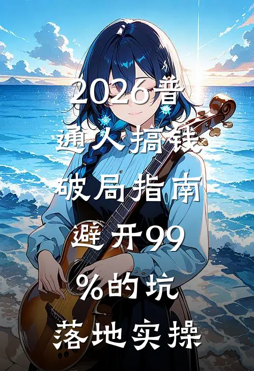 2026普通人搞钱破局指南：避开99%的坑，落地实操抖音热门最新热门小说_2026普通人搞钱破局指南：避开99%的坑，落地实操全本在线阅读