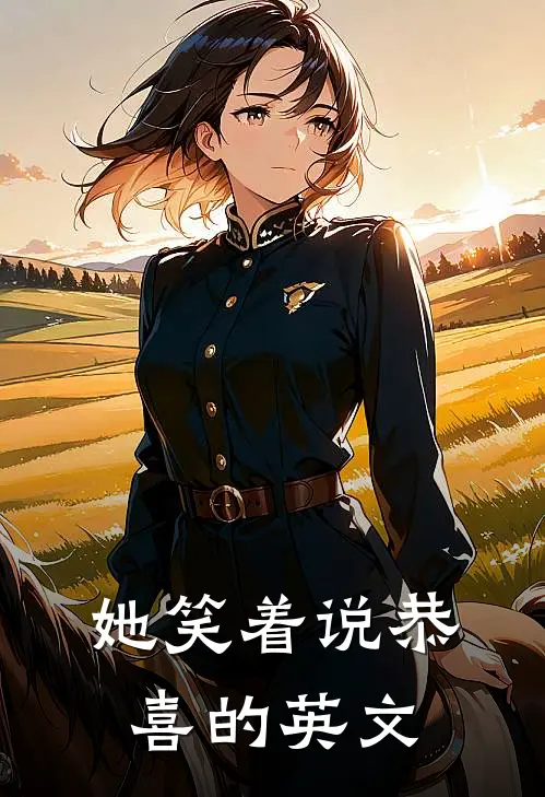 她笑着说恭喜的英文