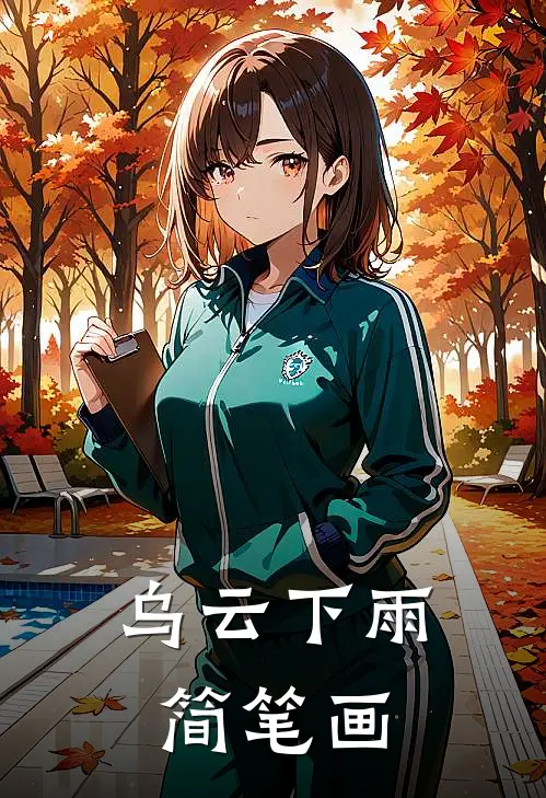 乌云下雨简笔画