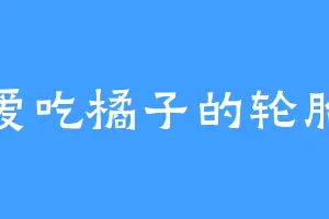 爱吃橘子的轮胎