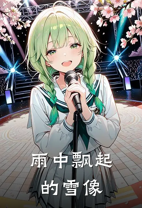 雨中飘起的雪像